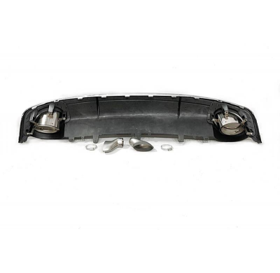 Difusor Trasero Audi A7 2015-2018 Look RS7 ABS Plástico ABS