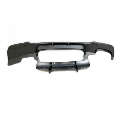 Difusor Trasero BMW E92 / E93 look M Performance 1 Salida Doble Plástico ABS