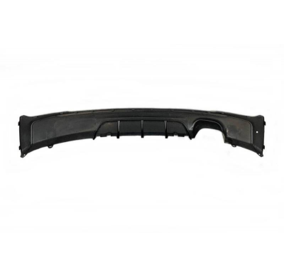 Difusor Trasero BMW F22 / F23 look M Performance Brillante Negro 1 Salida doble Plástico ABS