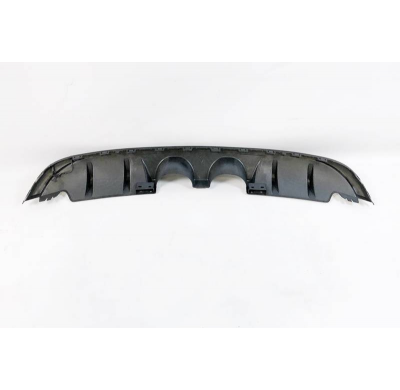 Difusor Trasero Volkswagen Golf 6 look R20 Negro Brillante Plástico ABS