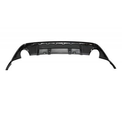 Difusor Trasero Volkswagen Golf 7 Look GTI Negro Brillante Plástico ABS
