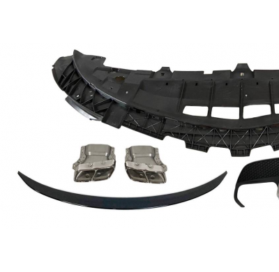 Kit Carrocería Mercedes W117 2016-2018 LCI 4P Look AMG A45 Plástico ABS