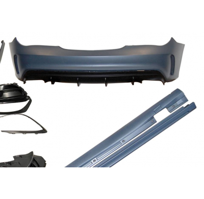 Kit Carrocería Mercedes W117 2016-2018  LCI 4P / SW Look AMG A45 II Plástico ABS