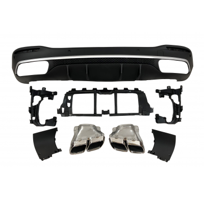 Kit Carrocería Mercedes W167 GLE look 63S Plástico ABS