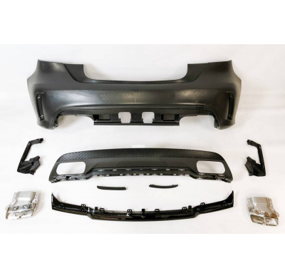 Kit Carrocería Mercedes W176 A45 2012-2015 Look AMG Sin Sensores Plástico ABS