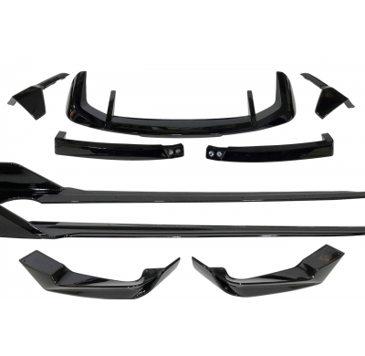 Kit De Carrocería BMW G05 X5 LCI 2023+ Look M Performance Brillante Negro Plástico ABS