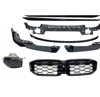 Kit De Carrocería BMW G20 / G21 LCI Look M Performance Brillante Negro Plástico ABS
