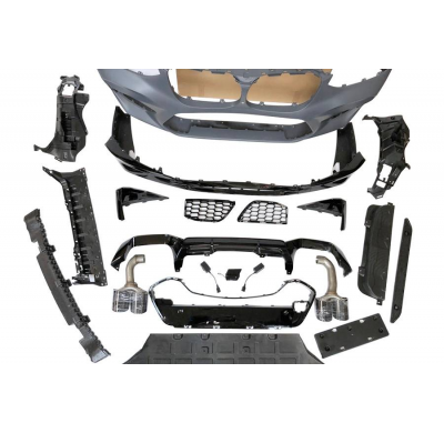 Kit  De Carrocería BMW X4 G02 2017-2021 Look M Performance Plástico ABS