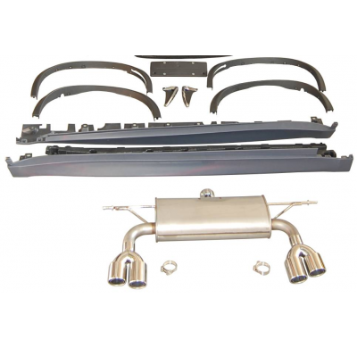 Kit De Carrocería BMW X5 F15 Look X5M ABS Plástico ABS