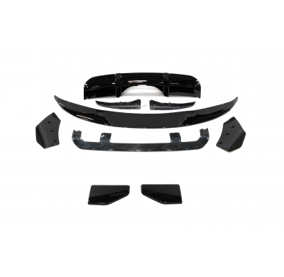 Kit De Carrocería BMW X5 F15 Look M Performance Brillante Negro Plástico ABS