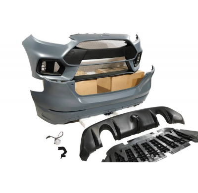 Kit De Carrocería Ford Focus 2015-2018 Look RS Plástico ABS