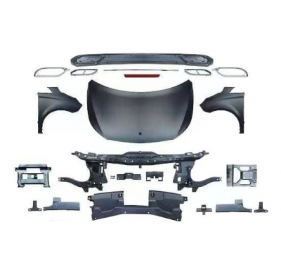 Kit De Carrocería Mercedes Vito 2011-2015 W639 Look Mayback Plástico ABS