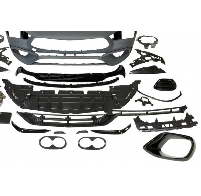 Kit De Carrocería Mercedes W118 CLA Sedan Look A45 Plástico ABS