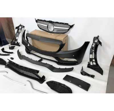 Kit De Carrocería Mercedes W205 2014-2018 4P / SW Look C63 Plástico ABS