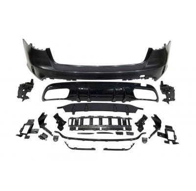 Kit De Carrocería Mercedes W205 SW 2014-2021 Look C63 Plástico ABS