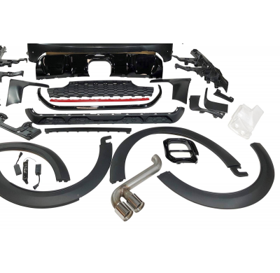 Kit De Carrocería Mini Cooper F55 4P 2014-2020 Look JCW 2021 Plástico ABS