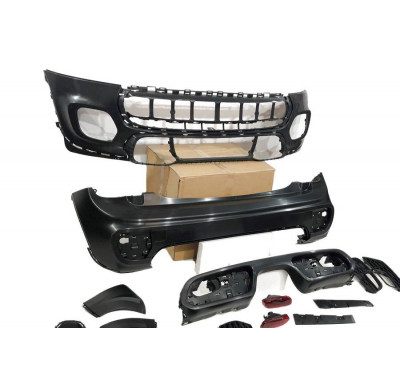 Kit De Carrocería Mini Cooper F55 5p 2014 Look JCW Plástico ABS