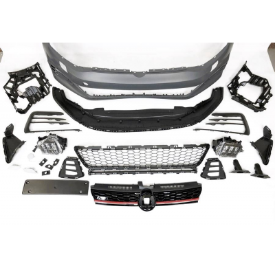 Paragolpes Delantero Volkswagen Golf 7.5 3/5P Facelift Look GTI Plástico ABS