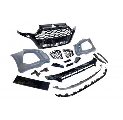 Paragolpes Delantero Audi A3 3 Puertas / Sportback 2012-2015 Look RS3 21 Plástico ABS