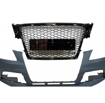 Paragolpes Delantero Audi A4 2009-2012 B8 RS4 Sedan/Avant Plástico ABS