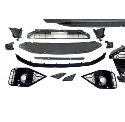 Paragolpes Delantero Audi A4 2020+ Look RS4 Spoiler Plástico ABS