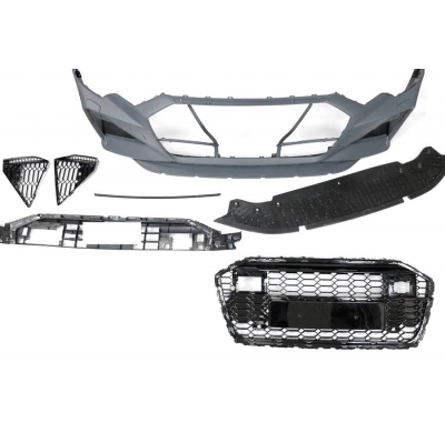 Paragolpes Delantero Audi A6 C8 2020+ Look RS6 Plástico ABS
