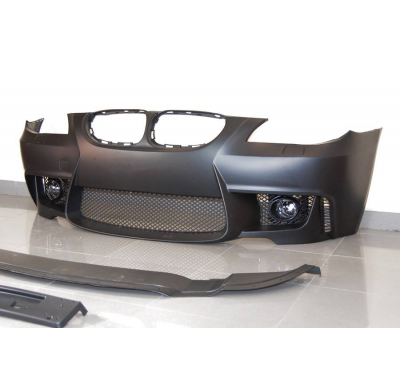 Paragolpes Delantero BMW E60 04-09 Look M1 Antinieblas Plástico ABS