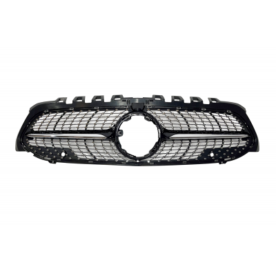 Paragolpes Delantero Mercedes W177 / V177 look A45 S Diamond II Plástico ABS