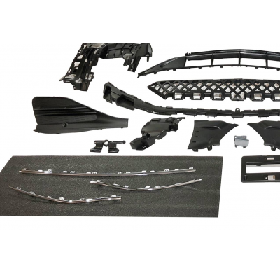 Paragolpes Delantero Mercedes W206 Look AMG Plástico ABS