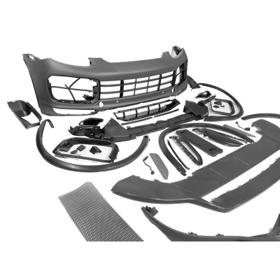 Paragolpes Delantero Porsche Cayenne 2011-2014 Look 2020 Turbo Spoiler Plástico ABS