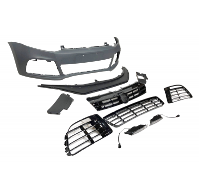 Paragolpes Delantero Volkswagen Polo 2009-2017 Look R Plástico ABS