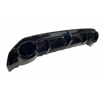 Paragolpes Trasero Audi A3 Sedan 2019-2024 Look RS3 Plástico ABS