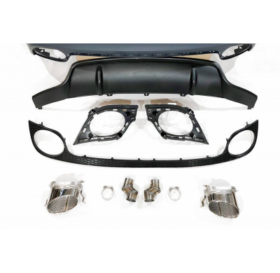 Paragolpes Trasero Audi A5 Coupe / Cabriolet 2007-2016 Look RS5 Plástico ABS