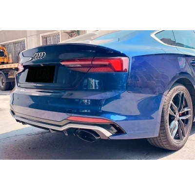 Paragolpes Trasero Audi A5 Sportback / Coupe 2016-2019 Look RS5 Plástico ABS