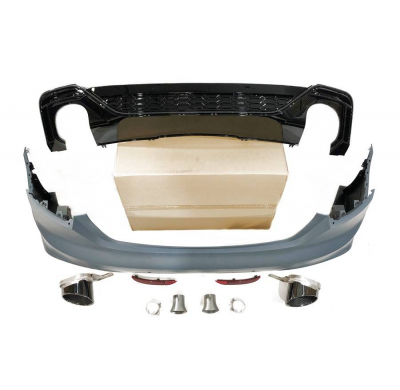 Paragolpes Trasero Audi A5 Sportback / Coupe 2020+ Look RS5 Plástico ABS
