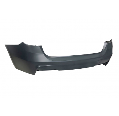 Paragolpes Trasero BMW F31 Look M Performance 2 Salidas doble Plástico ABS