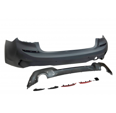 Paragolpes Trasero BMW G26 4P 21-23 Look M4 Plástico ABS