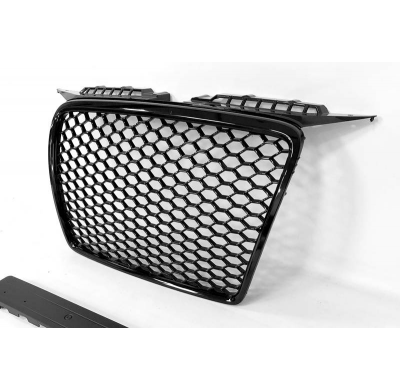 Parrilla Audi A3 05-08 8P Black Look RS Plástico ABS