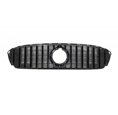 Parrilla Mercedes GLC X253 2020 Look GT Black Cámara Plástico ABS