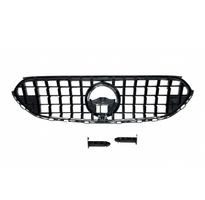 Parrilla Mercedes GLC X254 2023+ Look GT Chromed Cámara Plástico ABS