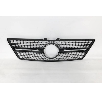 Parrilla Mercedes W164 LCI 2009-02012 Look Diamond Black Plástico ABS
