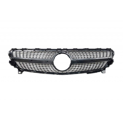 Parrilla Mercedes W176 2016-2018 Look Diamond Plástico ABS