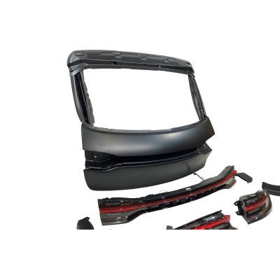 Portón Porsche Macan 2014-2019 Look 2020 Aluminio Metal