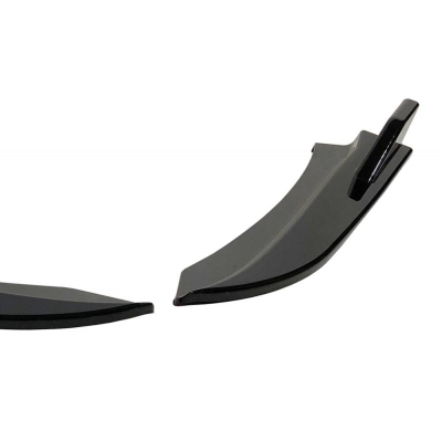 Punteras traseras BMW F30 2013-2019 Look M-Tech Negro Brillo Plástico ABS