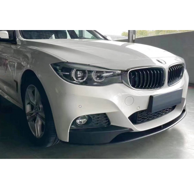 Spoiler Delantero BMW F34 GT Negro Brillo Plástico ABS