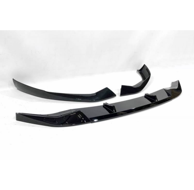 Spoiler Delantero BMW G30 LCI Look M Performance Brillante Negro Plástico ABS