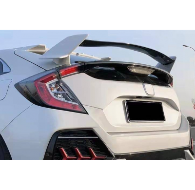 Alerón Honda Civic 2020 look Type R Negro brillante Plástico ABS