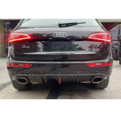 Difusor Trasero Audi Q5 2008-2016 Look RSQ5 Plástico ABS