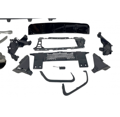 Difusor Trasero Mercedes X254 GLC 2023+ Coupe look AMG GLC63 Plástico ABS