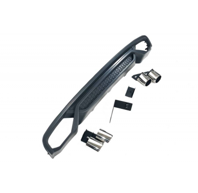 Kit De Carrocería Audi A4 13-16 Look RS4 B8.5 Plástico ABS